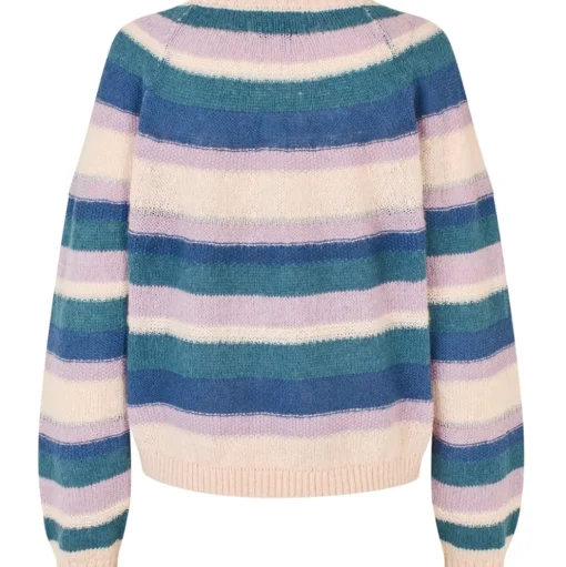 LOLLYS LAUNDRY Jork Knit Cardigan Lavender