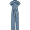 LOLLYS LAUNDRY Mathilde Jumpsuit Blue