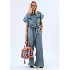LOLLYS LAUNDRY Mathilde Jumpsuit Blue