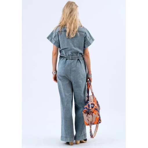 LOLLYS LAUNDRY Mathilde Jumpsuit Blue