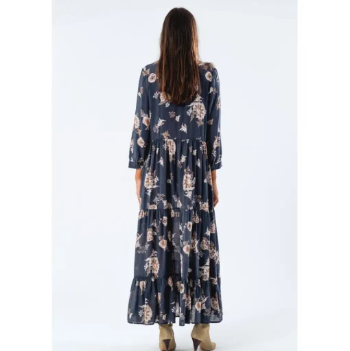 LOLLYS LAUNDRY Neel Maxi Dress Dark Blue
