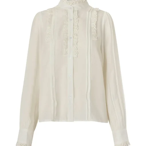 LOLLYS LAUNDRY Nellie Shirt White