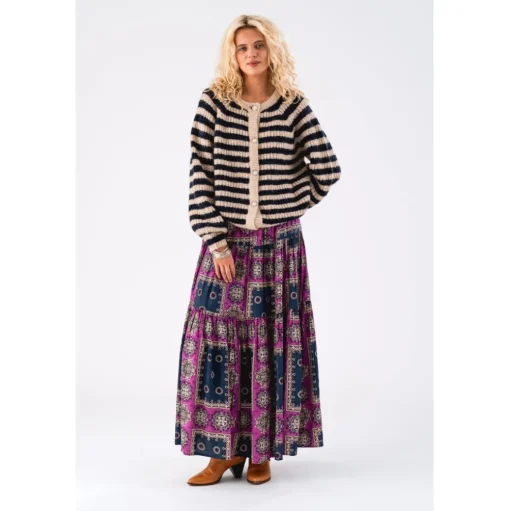 LOLLYS LAUNDRY Noval Cardigan Dark Blue