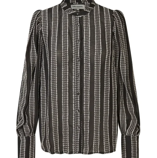 LOLLYS LAUNDRY Roral Shirt Sort