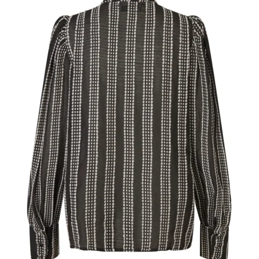 LOLLYS LAUNDRY Roral Shirt Sort