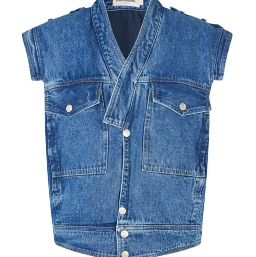 LOLLYS LAUNDRY Sam Vest Blue