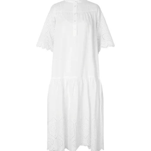 LOLLYS LAUNDRY Timor Midi Dress Hvid