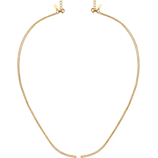 MAANESTEN Friendship Necklace (guld/sølv)