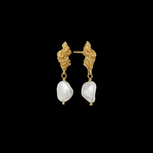 MAANESTEN Frigg Earrings (guld/sølv)