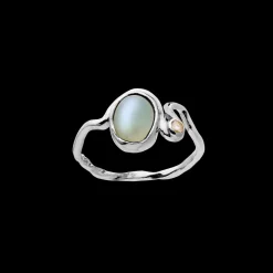 MAANESTEN Lorelei Ring (guld/sølv)