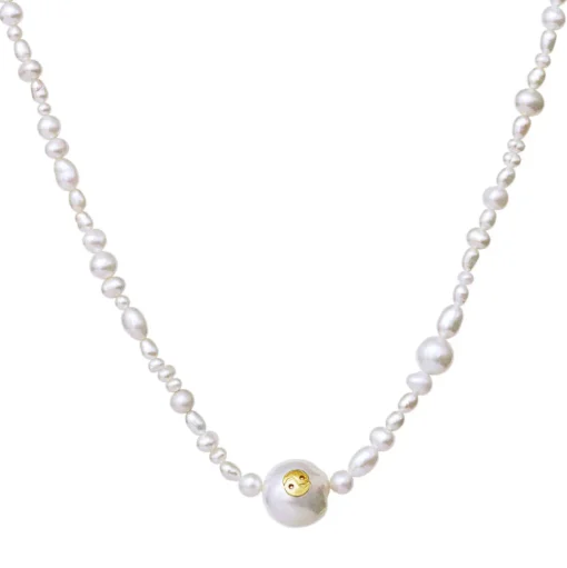MAANESTEN Maggie Necklace (guld/sølv)