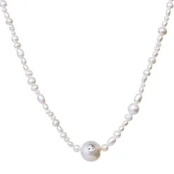 MAANESTEN Maggie Necklace (guld/sølv)