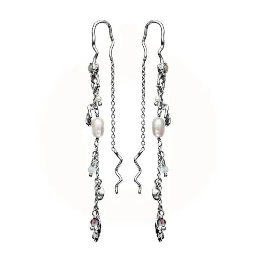 MAANESTEN Poppy Earrings (guld/sølv)