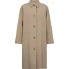 MOS MOSH Bora Rain Trenchcoat Savannah Tan