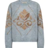 MOS MOSH Daya Mohair Intarsia Skyway