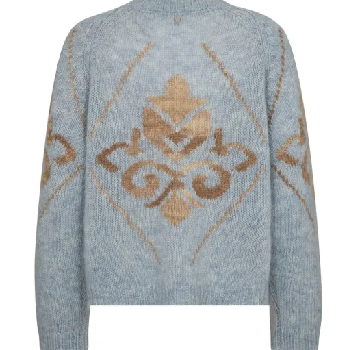 MOS MOSH Daya Mohair Intarsia Skyway