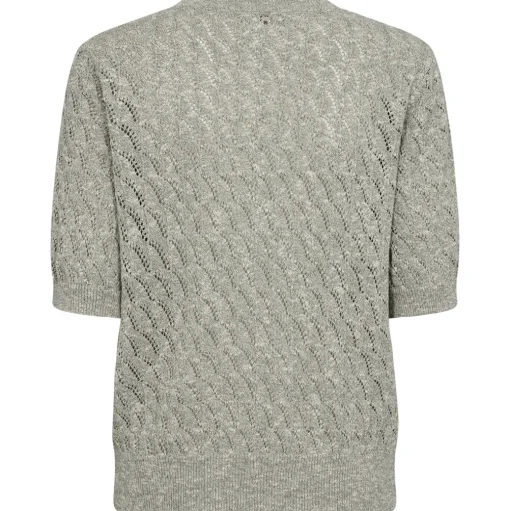 MOS MOSH Karin Marisol SS Linen Knit Shadow