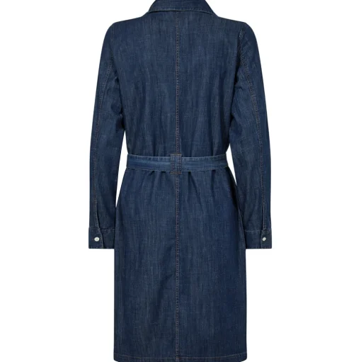 MOS MOSH Malti Denim Dress Dark Blue