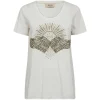 MOS MOSH Nadine O-SS Deco Tee Celadon Tint