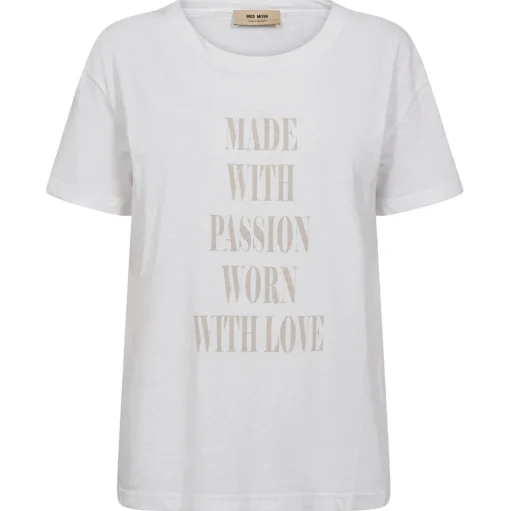 MOS MOSH Rotem O-SS Tee White