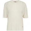 MOS MOSH Swann O-SS Spring Tee Ecru