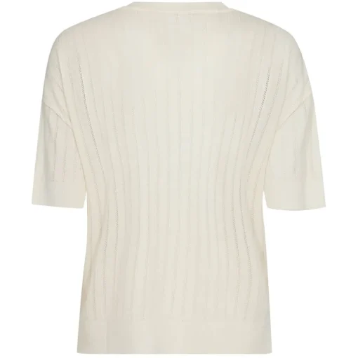 MOS MOSH Swann O-SS Spring Tee Ecru