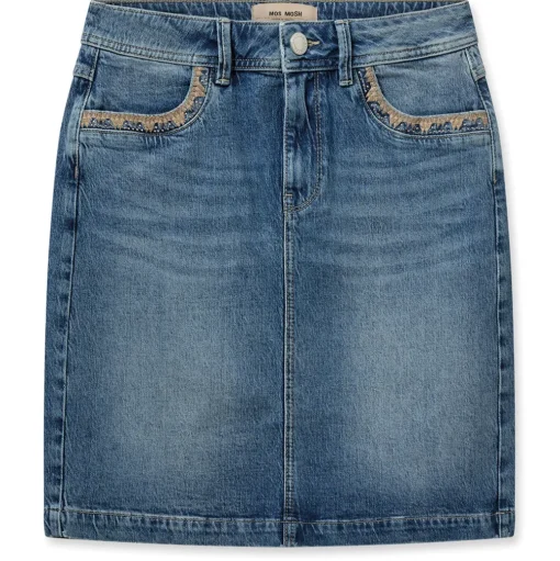 MOS MOSH Vicky Sunchaser Skirt Light Blue