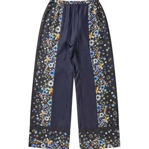 MUNTHE Fabert Silk Pants Black
