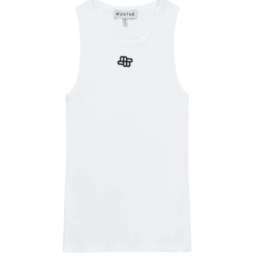 MUNTHE Tezza Top White