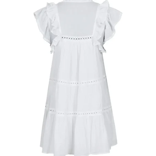 NEO NOIR Jamma Volie Dress Hvid