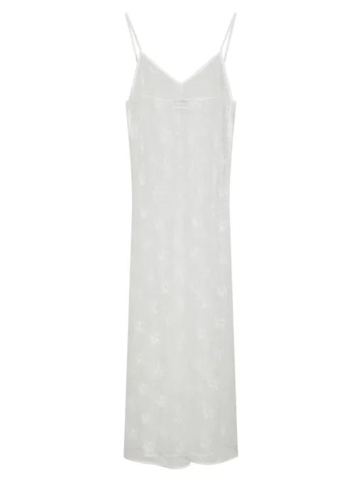NEO NOIR Tarzana Lace Sequins Dress White