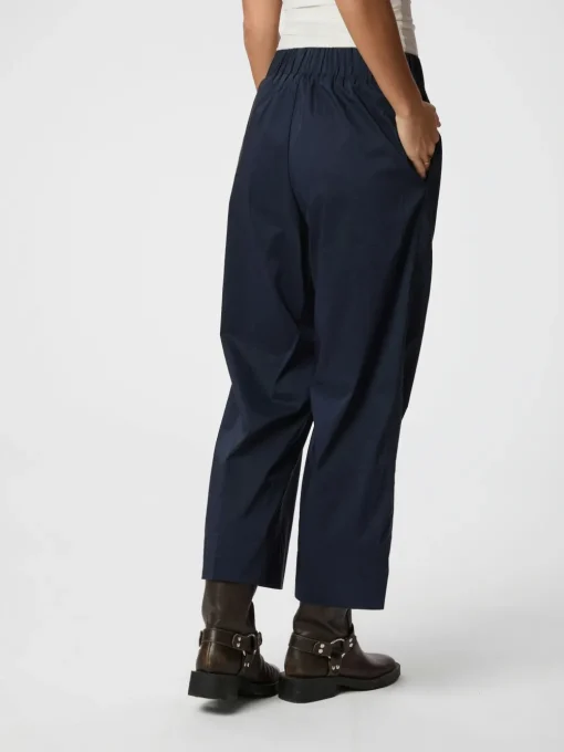 NEO NOIR Yana Poplin Pants Navy