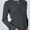 O'TAY Megan Blouse Grey