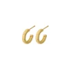 PERNILLE CORYDON Mini Sea Breeze Earrings (guld/sølv)