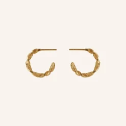 PERNILLE CORYDON Small Dancing Wave Hoops