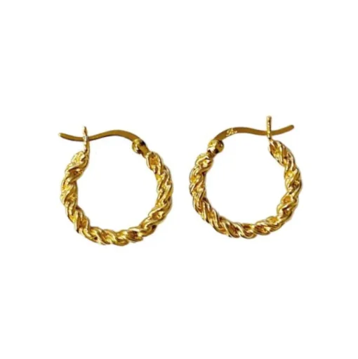 PICO COPENHAGEN Dicte Hoops (guld/sølv)