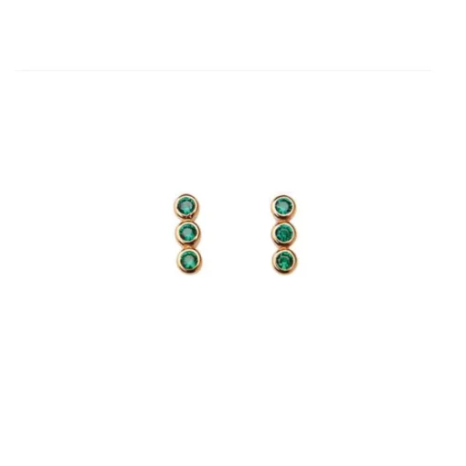 PICO COPENHAGEN Paige Crystal Studs Forrest