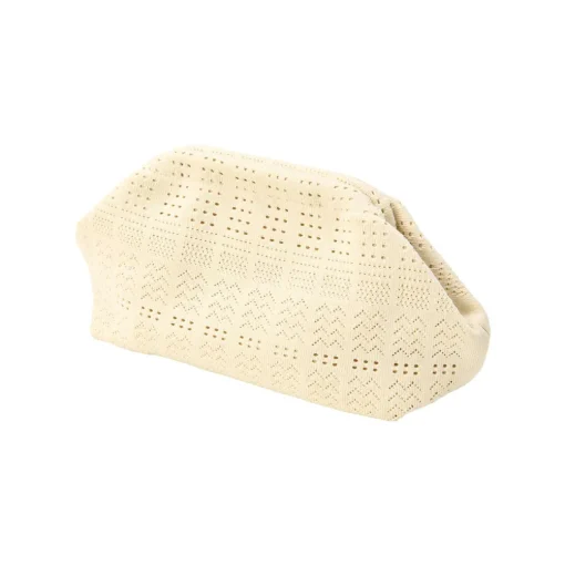 PICO COPENHAGEN Rosalia Clutch Ivory Lace