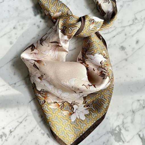 PLISSÉ COPENHAGEN Lilian Scarf Golden