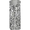 SECOND FEMALE Audra Dress Silver