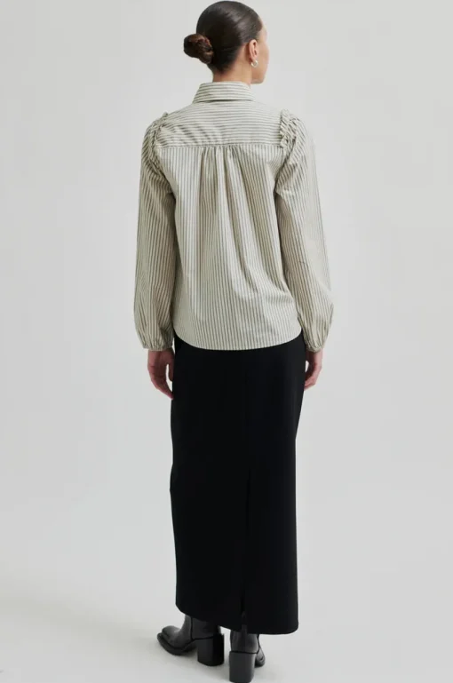 SECOND FEMALE Cities Shirt Silver Birch