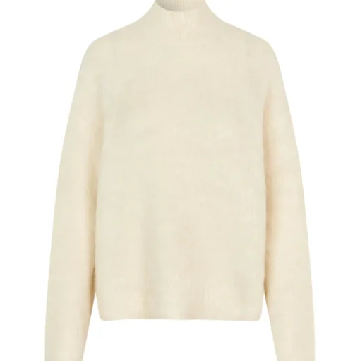 SECOND FEMALE Isaky Jnit T-neck Eggnog