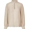 SECOND FEMALE Vitta Blouse Brazillan Sand