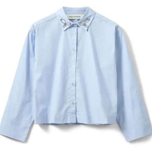 SOFIE SCHNOOOR S251275 Ellidasw Shirt Ice Blue