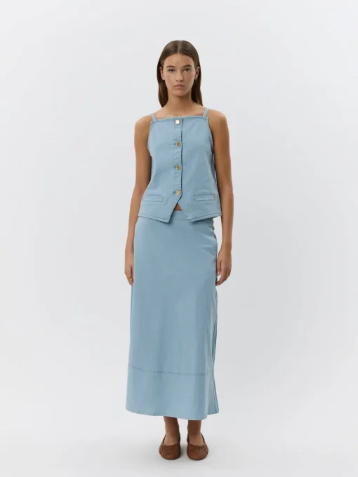 SOFIE SCHNOOR Demisw Vest Light Blue