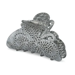 SUI AVA Alberte Hårklemme Steel Grey Big