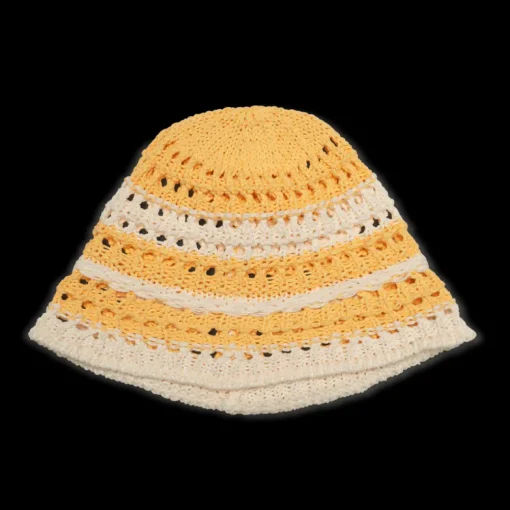 SUI AVA Bohemian Stripe Hat Yellow