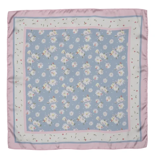 SUI AVA Mari Bloom Scarf Blue/Pink